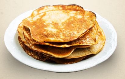 Panqueca com Farinha de Arroz