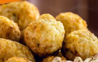 Bolinho de Arroz Integral Vegano
