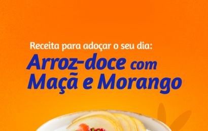 Arroz Doce com Morango 